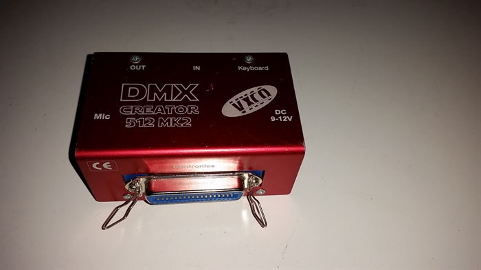 DMX Creator 512 MK2 - BRUGT