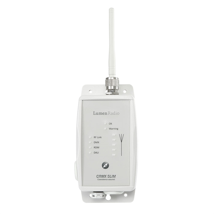 Lumen Radio CRMX Slim TX - IP65 DMX/RDM/Dali sender